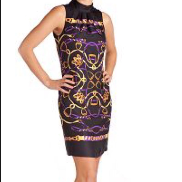 J. McLaughlin Dresses & Skirts - J. McLaughlin Equestrian Collection Silk Dress